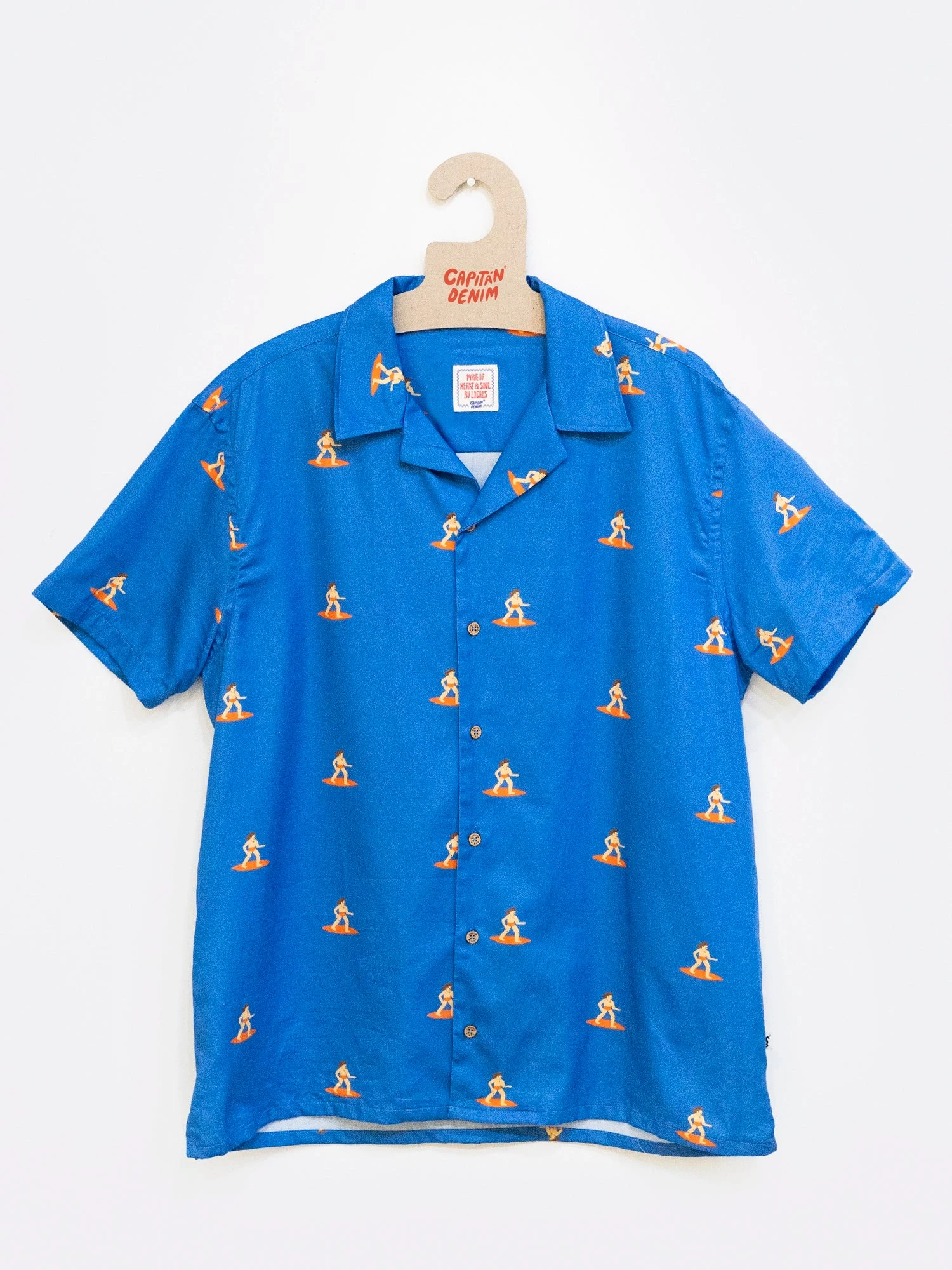 CAMISA CALYPSO BLUE SURF 7 CAMISA CALYPSO BLUE SURF - Imagen 5