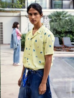 CAMISA CALYPSO YELLOW SUMMER