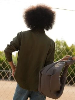 CAMISA BESSIE GREEN -Capitan Denim camisa mujer tencel pesado sostenible moda espana