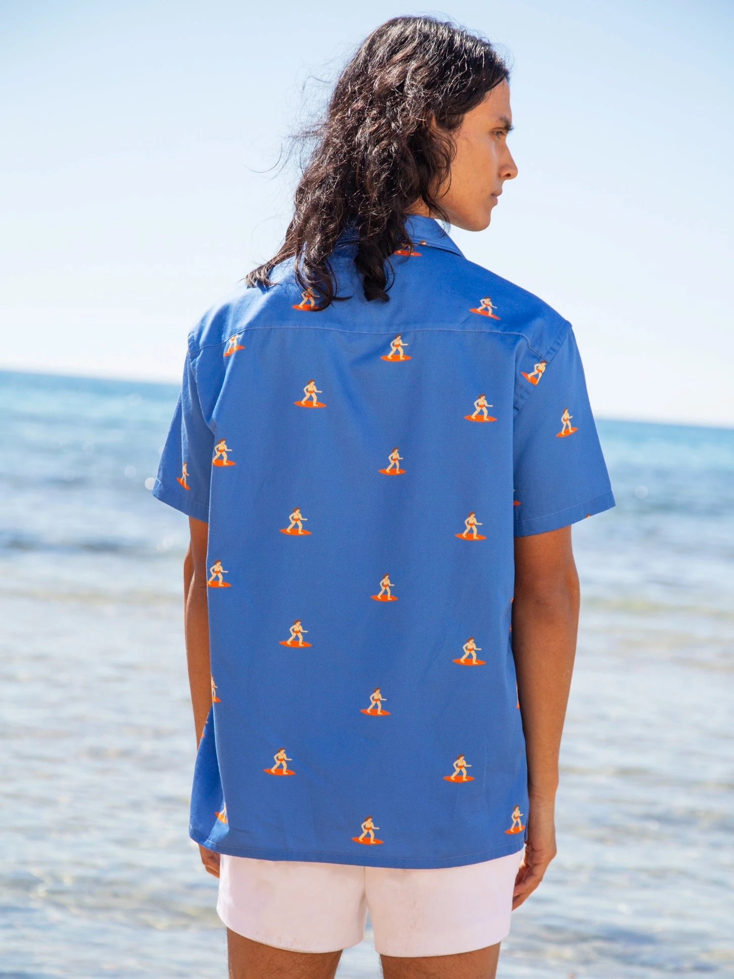 CAMISA CALYPSO BLUE SURF 5 CAMISA CALYPSO BLUE SURF - Imagen 3