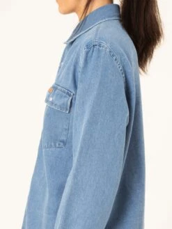 CAMISA VAQUERA COLT LIGHT BLUE -Capitan Denim camisa vaquera de mujer hecha en espana