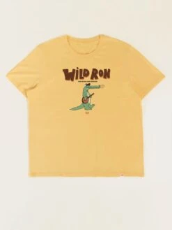 CAMISETA UNISEX AMARILLA WILD RON