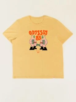 CAMISETA UNISEX AMARILLA ODYSSEY 85