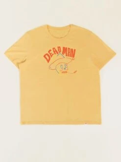 CAMISETA UNISEX AMARILLA DEAD MAN
