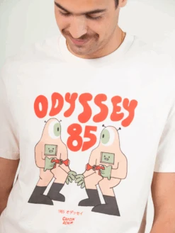 CAMISETA UNISEX BLANCA ODYSSEY 85
