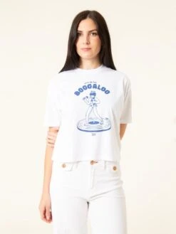 CAMISETA BOOGALOO OVERSIZE BLANCO