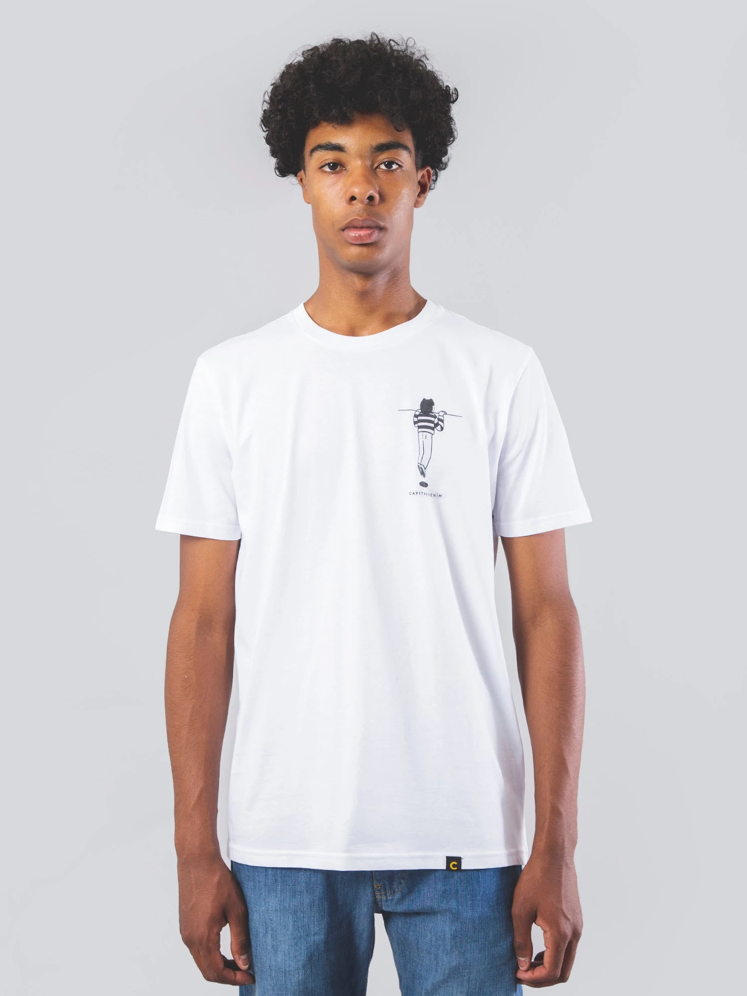 CAMISETA UNISEX DE ALGODÓN ORGÁNICO VOYEUR BLANCA 3 CAMISETA UNISEX DE ALGODÓN ORGÁNICO VOYEUR BLANCA