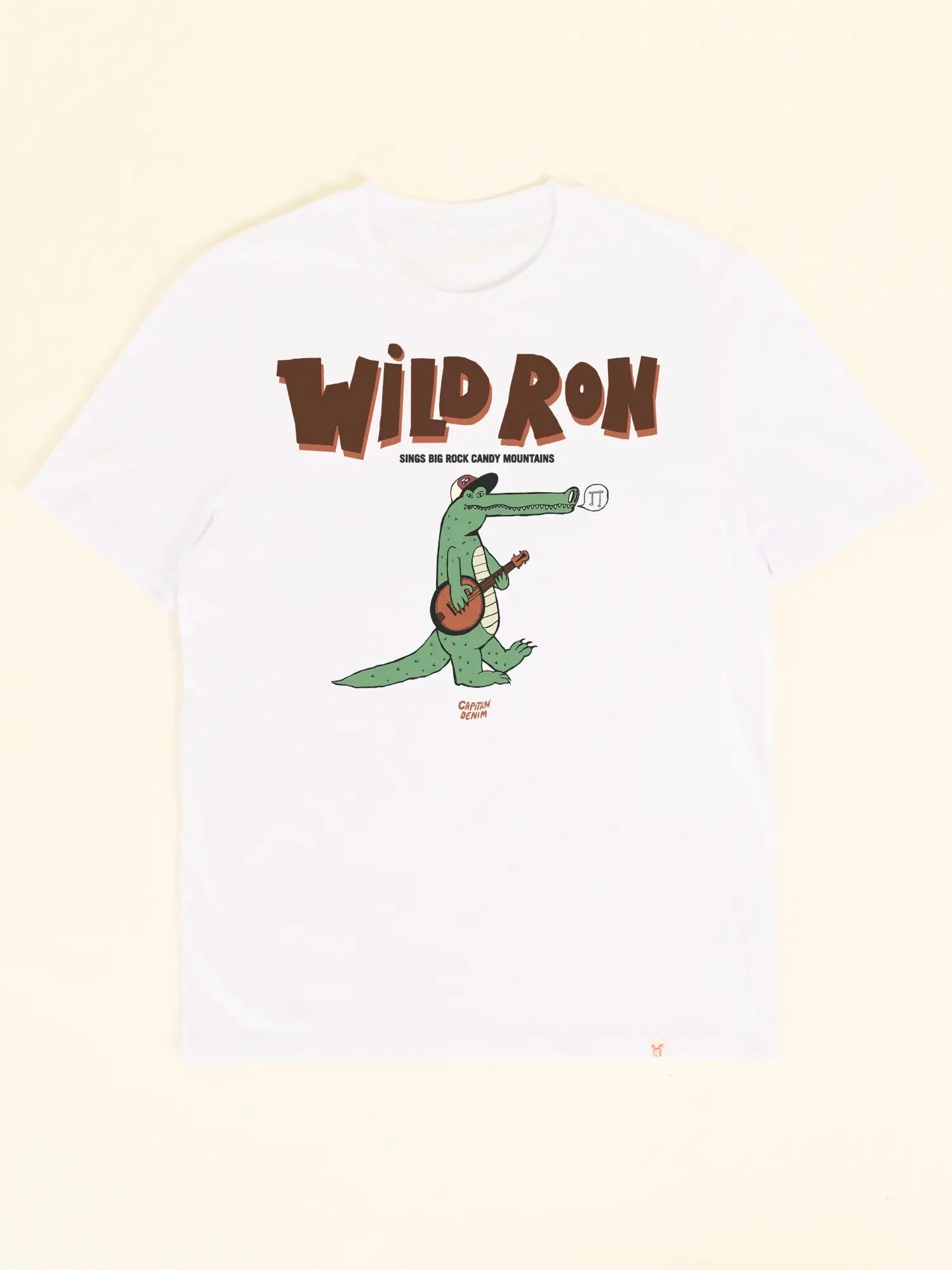 CAMISETA UNISEX BLANCA WILD RON - Imagen 5