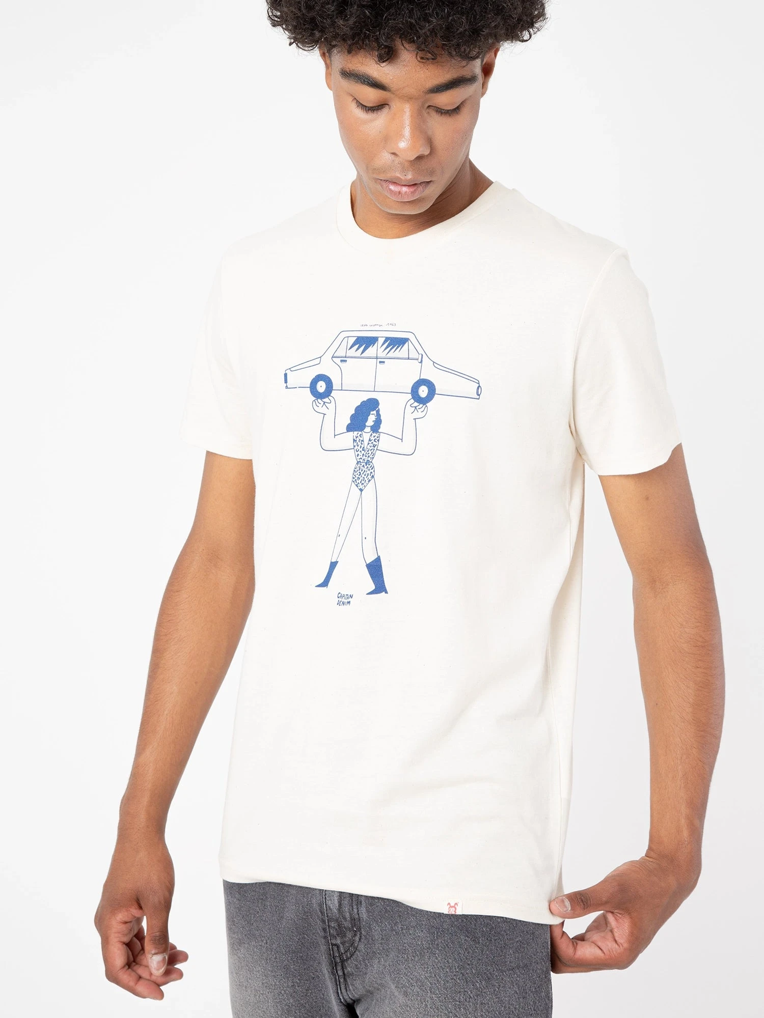 CAMISETA IRON WOMAN RAW COTTON UNISEX 4 CAMISETA IRON WOMAN RAW COTTON UNISEX - Imagen 2