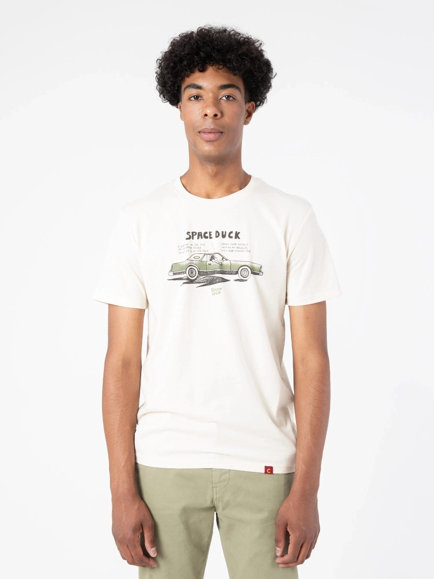 CAMISETA SPACE DUCK RAW COTTON UNISEX 7 CAMISETA SPACE DUCK RAW COTTON UNISEX - Imagen 5