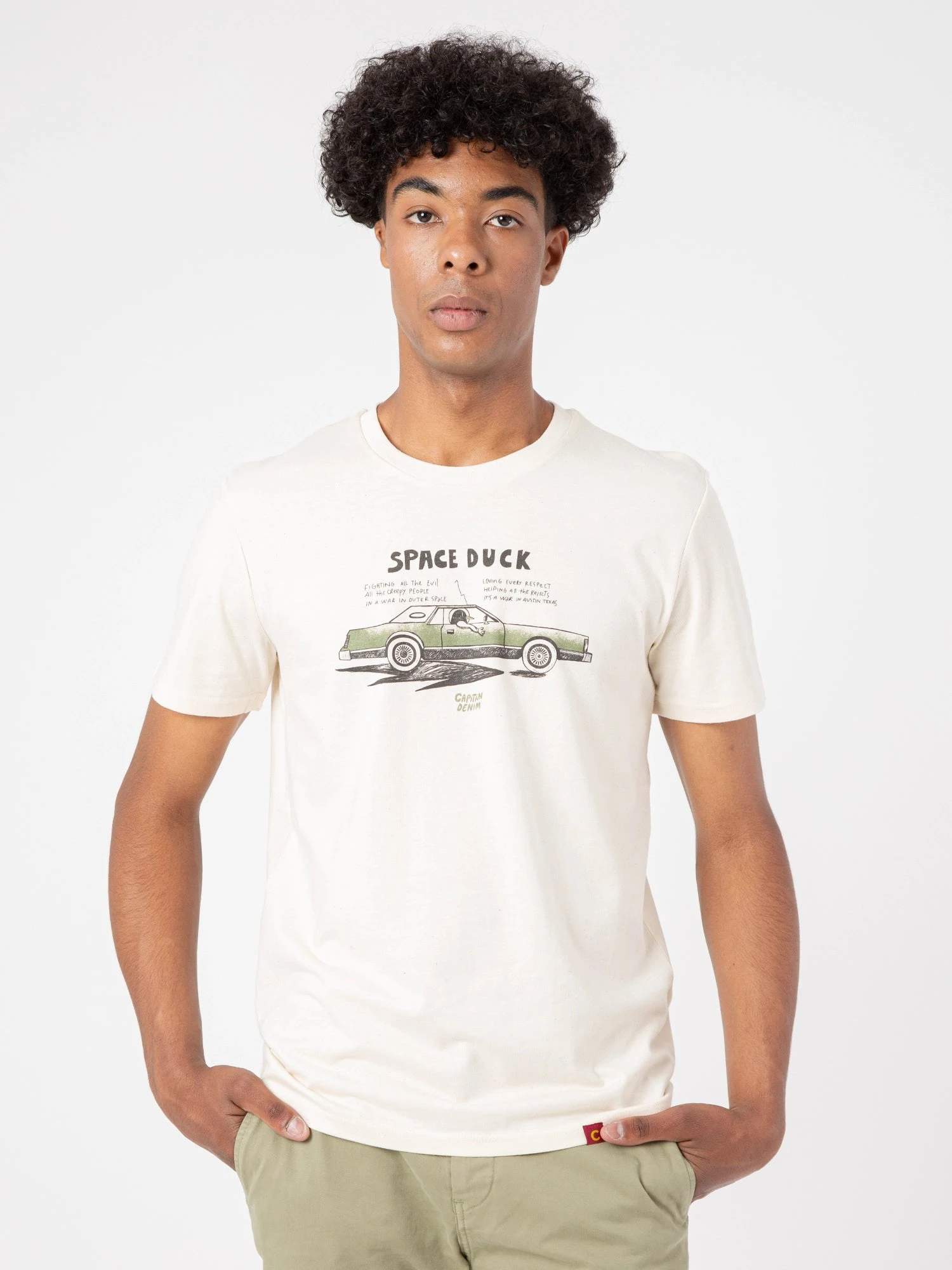 CAMISETA SPACE DUCK RAW COTTON UNISEX 3 CAMISETA SPACE DUCK RAW COTTON UNISEX