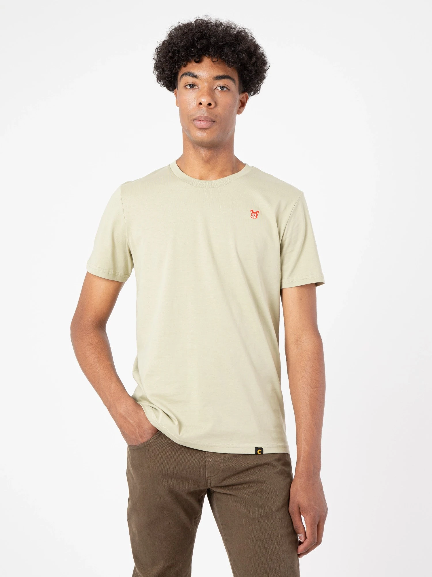 CAMISETA UNISEX SALVIA GREEN LOGO 3 CAMISETA UNISEX SALVIA GREEN LOGO