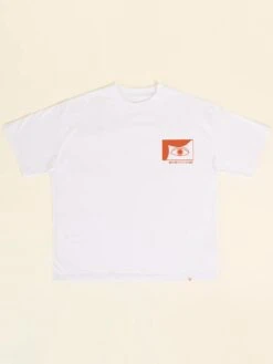 CAMISETA UNISEX OVERSIZE BLANCA UMEKO