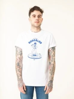 CAMISETA BOOGALOO BLANCO UNISEX