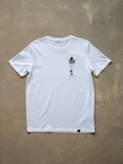 CAMISETA UNISEX DE ALGODÓN ORGÁNICO VOYEUR BLANCA 12 CAMISETA UNISEX DE ALGODÓN ORGÁNICO VOYEUR BLANCA -Capitan Denim camiseta unisex blanca de manga corta de algodon organico