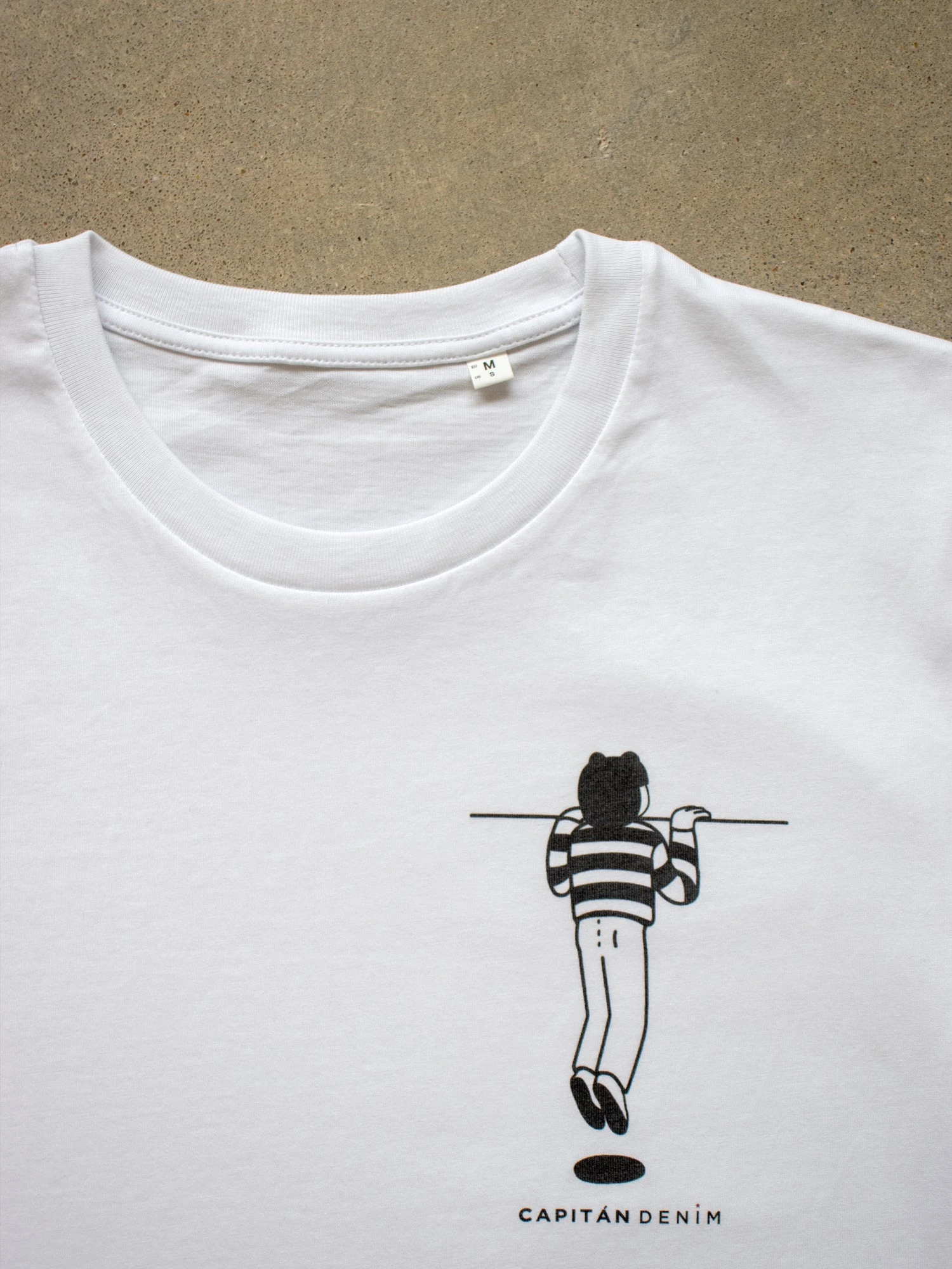 CAMISETA UNISEX DE ALGODÓN ORGÁNICO VOYEUR BLANCA 8 CAMISETA UNISEX DE ALGODÓN ORGÁNICO VOYEUR BLANCA - Imagen 6