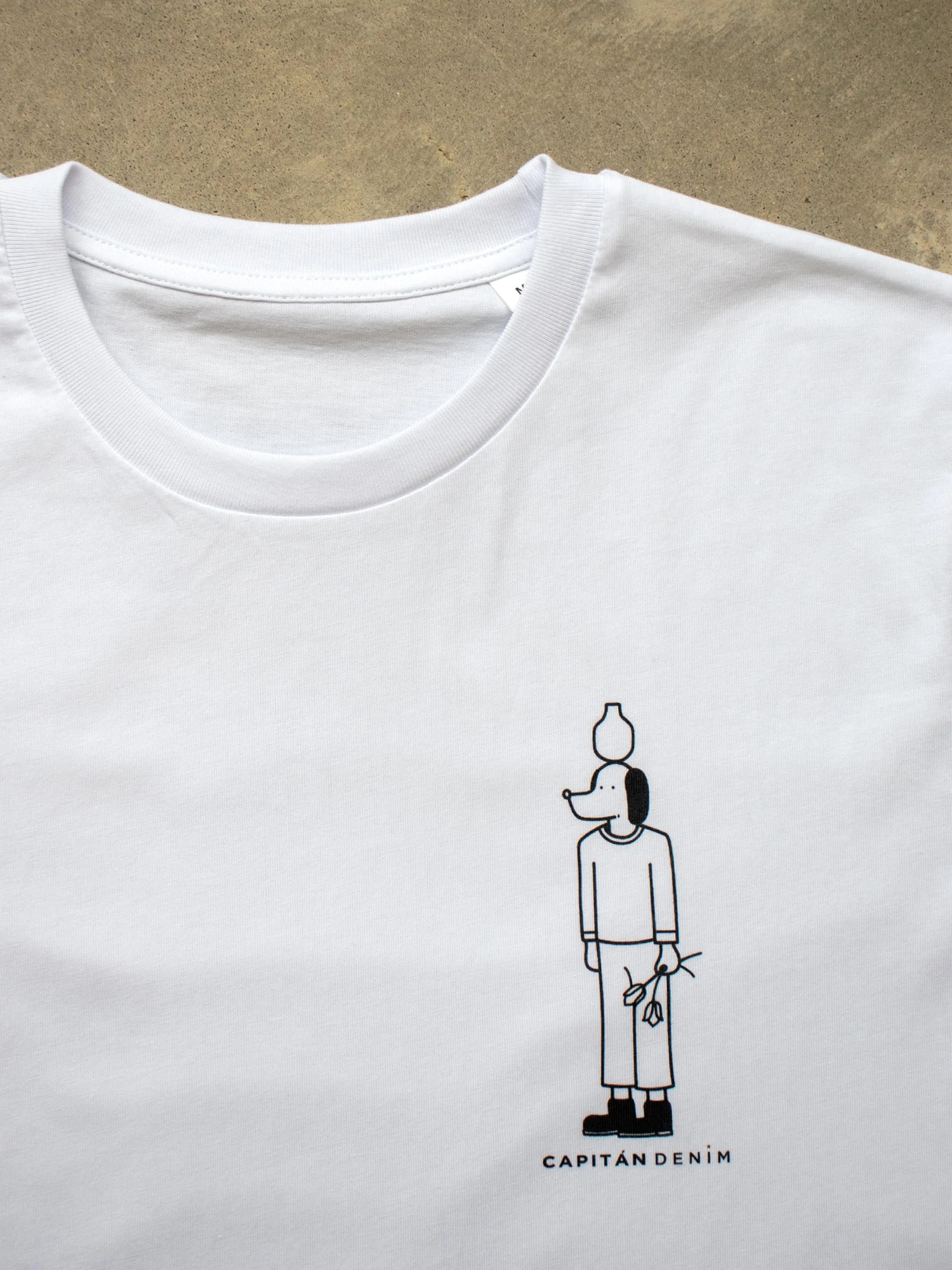 CAMISETA UNISEX DE ALGODÓN ORGÁNICO PERRO JARRON 7 CAMISETA UNISEX DE ALGODÓN ORGÁNICO PERRO JARRON - Imagen 5