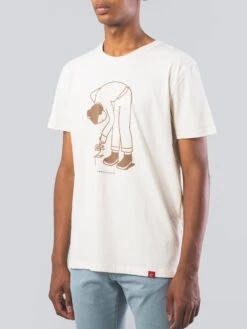 CAMISETA UNISEX DE ALGODÓN ORGÁNICO RAW COTTON FLOR -Capitan Denim camiseta unisex vintage de algodon organico