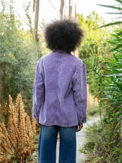 SHUTTER PANA PURPLE 9 SHUTTER PANA PURPLE -Capitan Denim cazadora pana purple unisex comoda produccion local