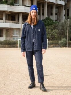 CAZADORA MIMI RUSTIC ORGANIC RECYCLED 11 CAZADORA MIMI RUSTIC ORGANIC RECYCLED -Capitan Denim cazadora unisex 100 algodon regular fit hecha en espana