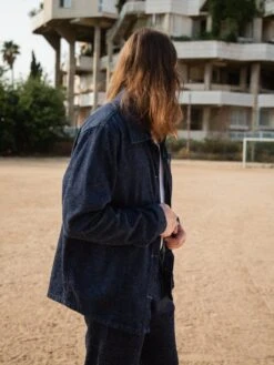 CAZADORA MIMI RUSTIC ORGANIC RECYCLED 12 CAZADORA MIMI RUSTIC ORGANIC RECYCLED -Capitan Denim cazadora unisex algodon natural regular fit sostenible