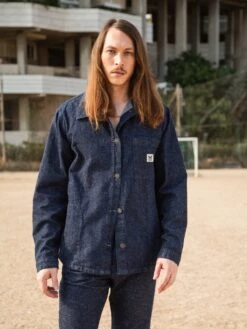 CAZADORA MIMI RUSTIC ORGANIC RECYCLED 15 CAZADORA MIMI RUSTIC ORGANIC RECYCLED -Capitan Denim cazadora unisex comoda 100 algodon regular fit espana