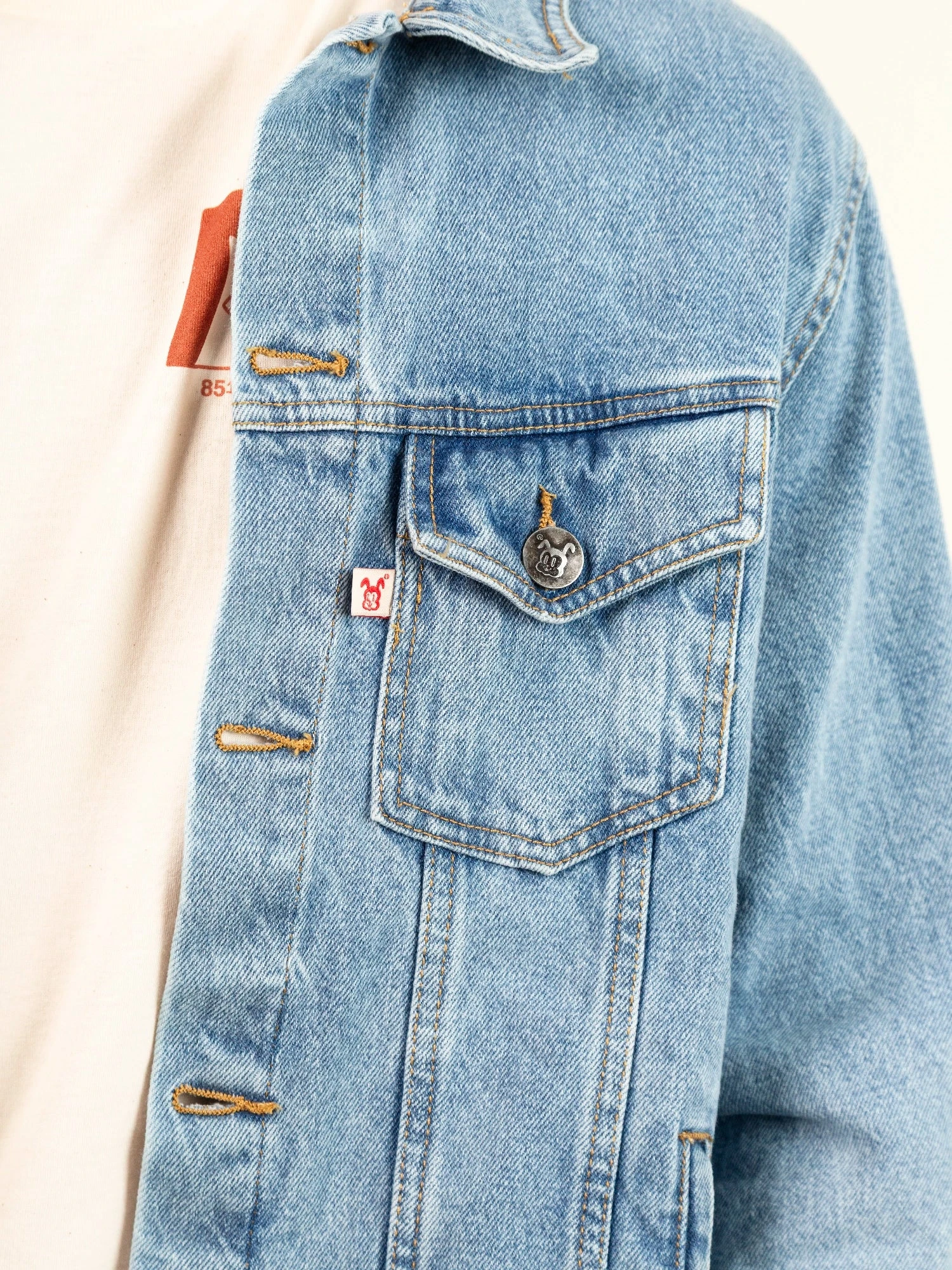 CAZADORA VAQUERA DE HOMBRE GINO LIGHT BLUE 8 CAZADORA VAQUERA DE HOMBRE GINO LIGHT BLUE - Imagen 6