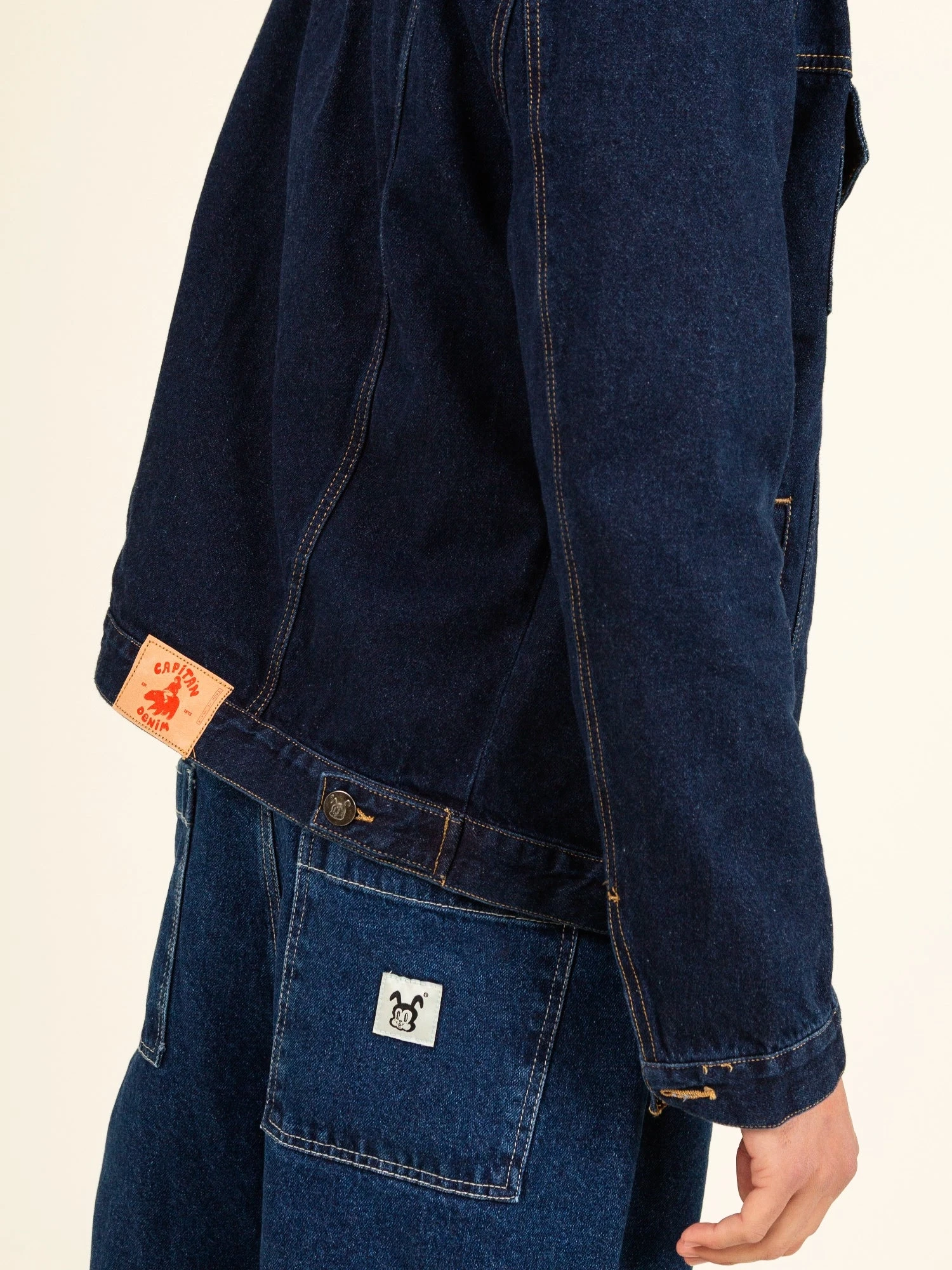 CAZADORA VAQUERA DE HOMBRE GINO DARK BLUE 7 CAZADORA VAQUERA DE HOMBRE GINO DARK BLUE - Imagen 5