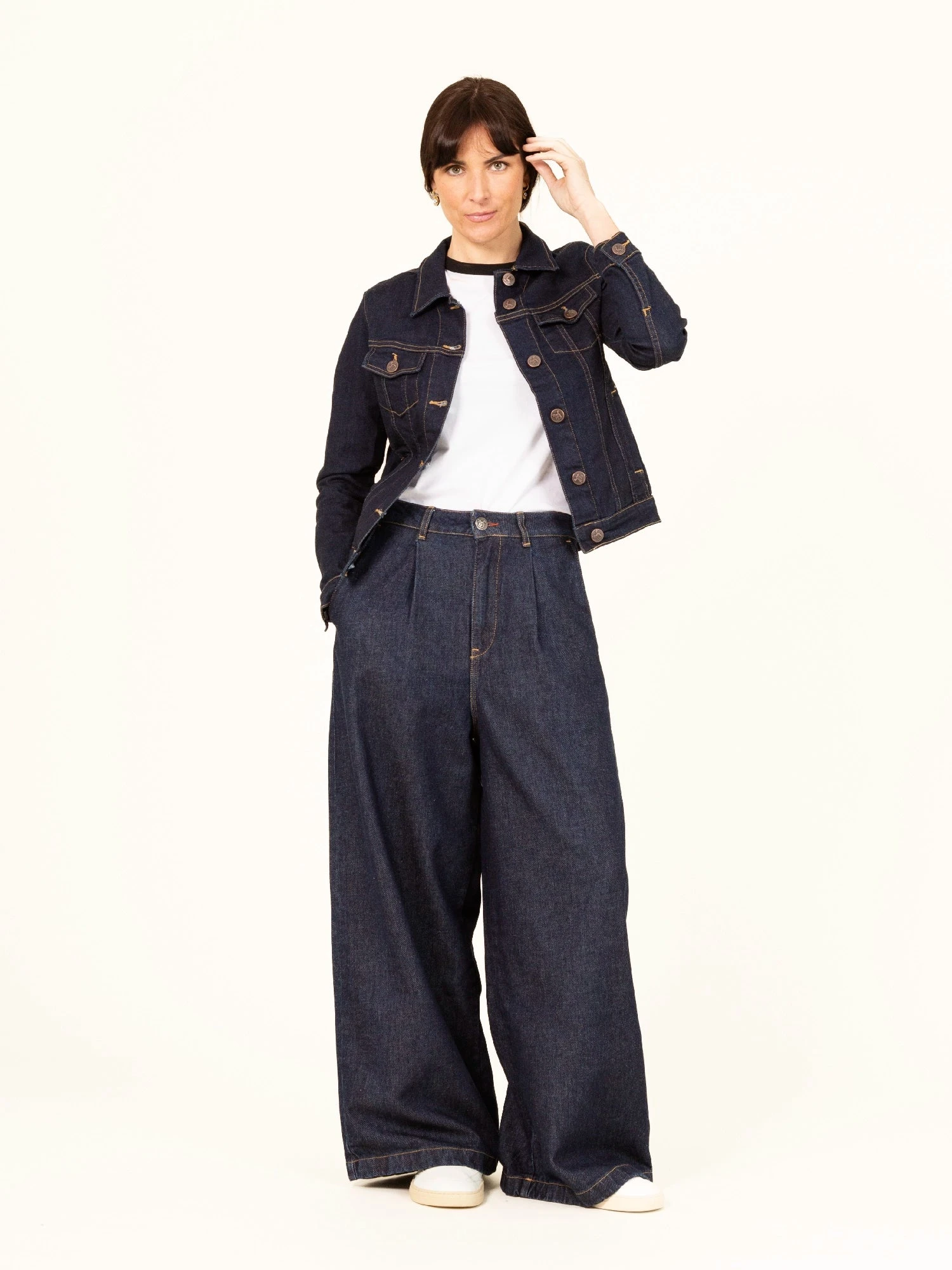 CAZADORA VAQUERA DE MUJER PATTI DARK BLUE 4 CAZADORA VAQUERA DE MUJER PATTI DARK BLUE - Imagen 2