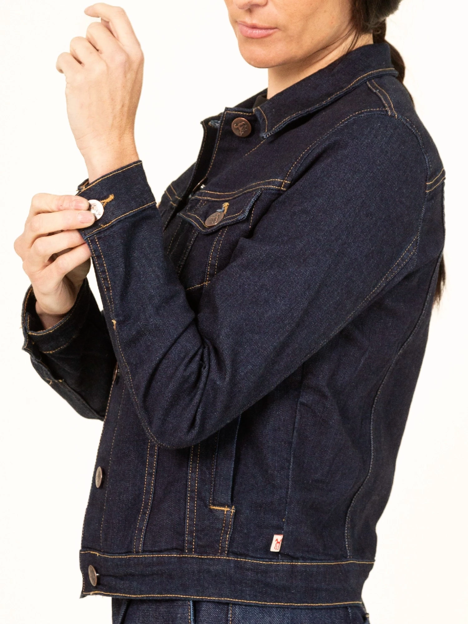 CAZADORA VAQUERA DE MUJER PATTI DARK BLUE 7 CAZADORA VAQUERA DE MUJER PATTI DARK BLUE - Imagen 5