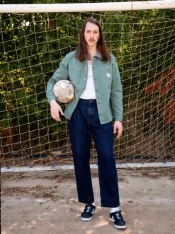 PECKINPAH MINT -Capitan Denim chaqueta unisex algodon vintage hecha en espana