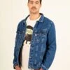 CAZADORA VAQUERA DE HOMBRE GINO MID BLUE