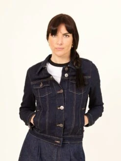 CAZADORA VAQUERA DE MUJER PATTI DARK BLUE