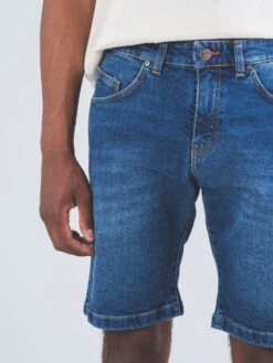 PANTALÓN CORTO VAQUERO DE HOMBRE JAY VINTAGE DARK BLUE 13 PANTALÓN CORTO VAQUERO DE HOMBRE JAY VINTAGE DARK BLUE -Capitan Denim denim cortos de hombre