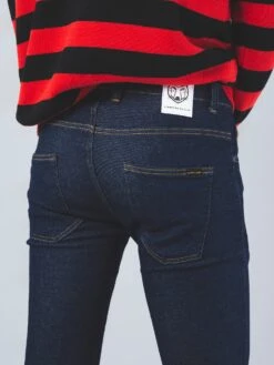 DUTRONC RINSED BLUE -Capitan Denim det 1