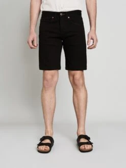 PANTALÓN CORTO VAQUERO DE HOMBRE JAY PURE BLACK DENIM