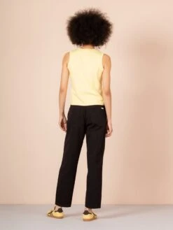 PANTALONES NEGROS MOMFIT DE MUJER TULSA VINTAGE BLACK -Capitan Denim jeans momfit negro mujer denim sostenibles