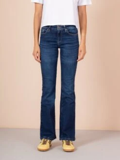 PANTALÓN VAQUERO BOOTCUT DE MUJER JOPLIN DARK USED BLUE