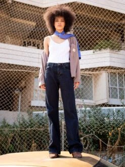 ODETTA VINTAGE BLUE BLACK