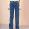 ODETTA VINTAGE MID BLUE -Capitan Denim jeans mujer odetta vintage mid blue low loose campana