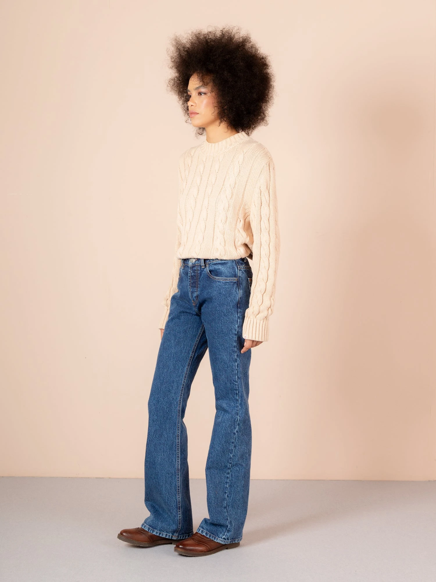 ODETTA VINTAGE MID BLUE 6 ODETTA VINTAGE MID BLUE - Imagen 4