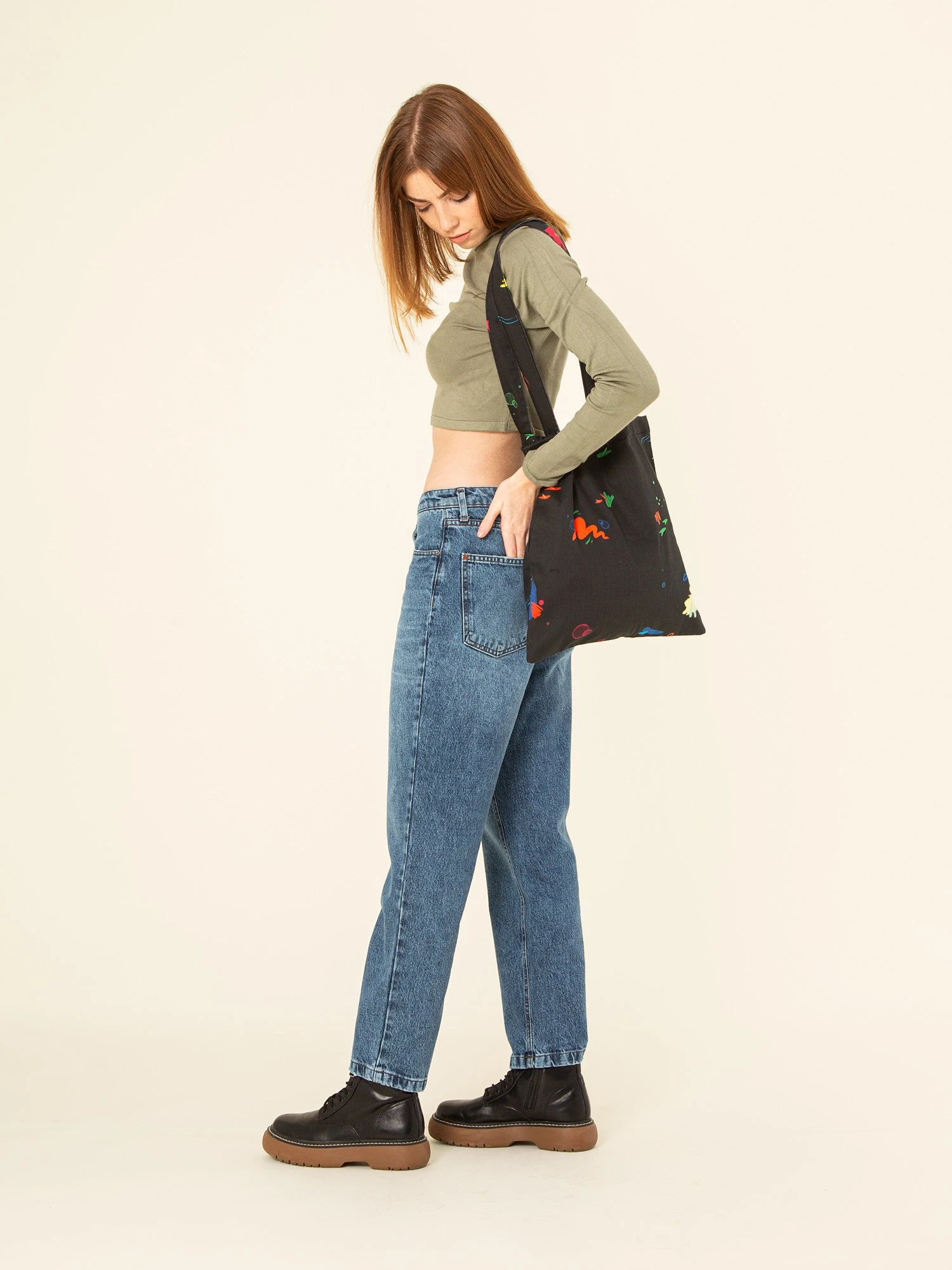 PANTALÓN VAQUERO DE MUJER MOMFIT TULSA MID BLUE ECO 6 PANTALÓN VAQUERO DE MUJER MOMFIT TULSA MID BLUE ECO - Imagen 4