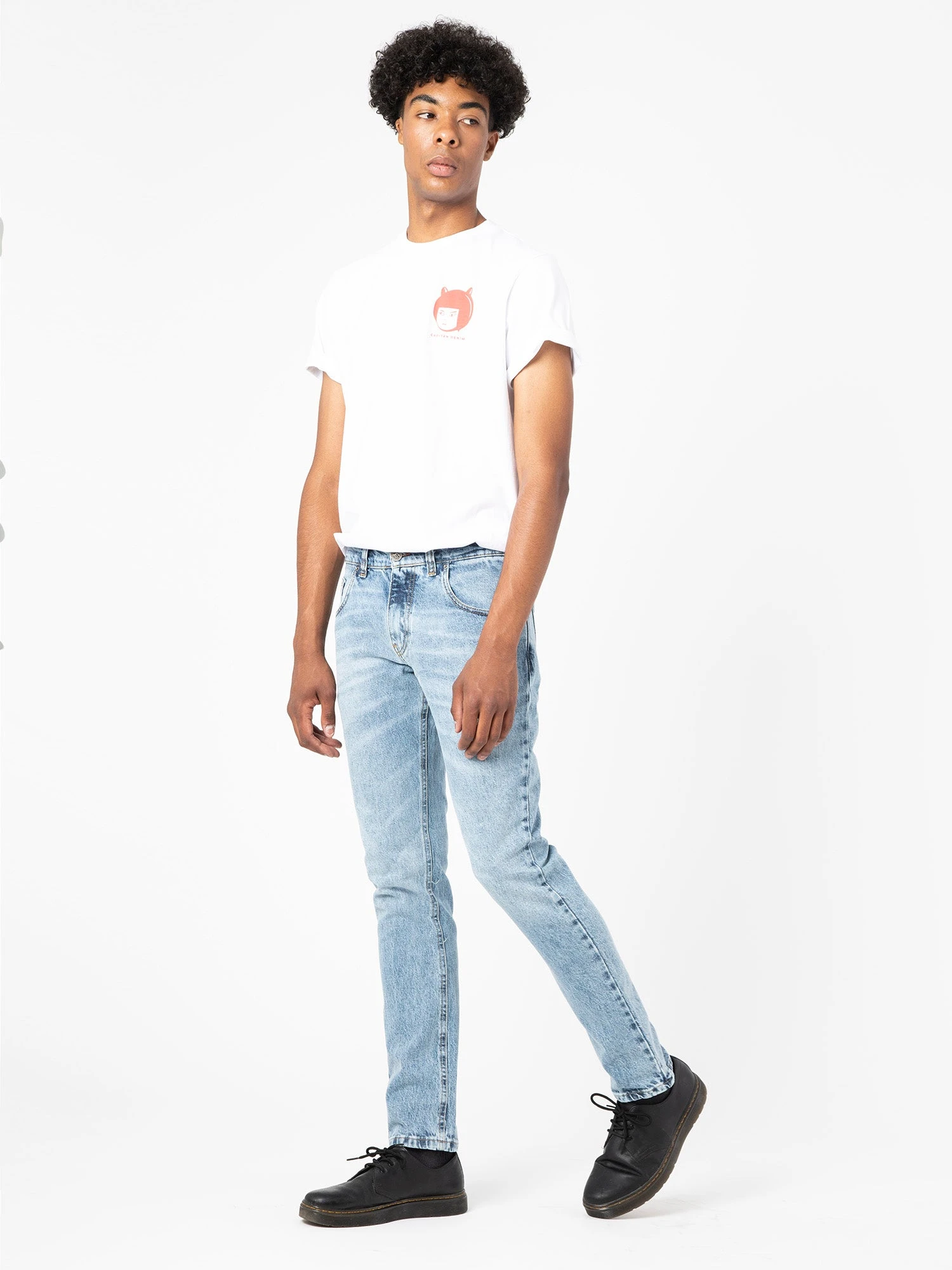 PANTALONES VAQUEROS SLIM DE HOMBRE FLAMINGO LIGHT BLUE 7 PANTALONES VAQUEROS SLIM DE HOMBRE FLAMINGO LIGHT BLUE - Imagen 5