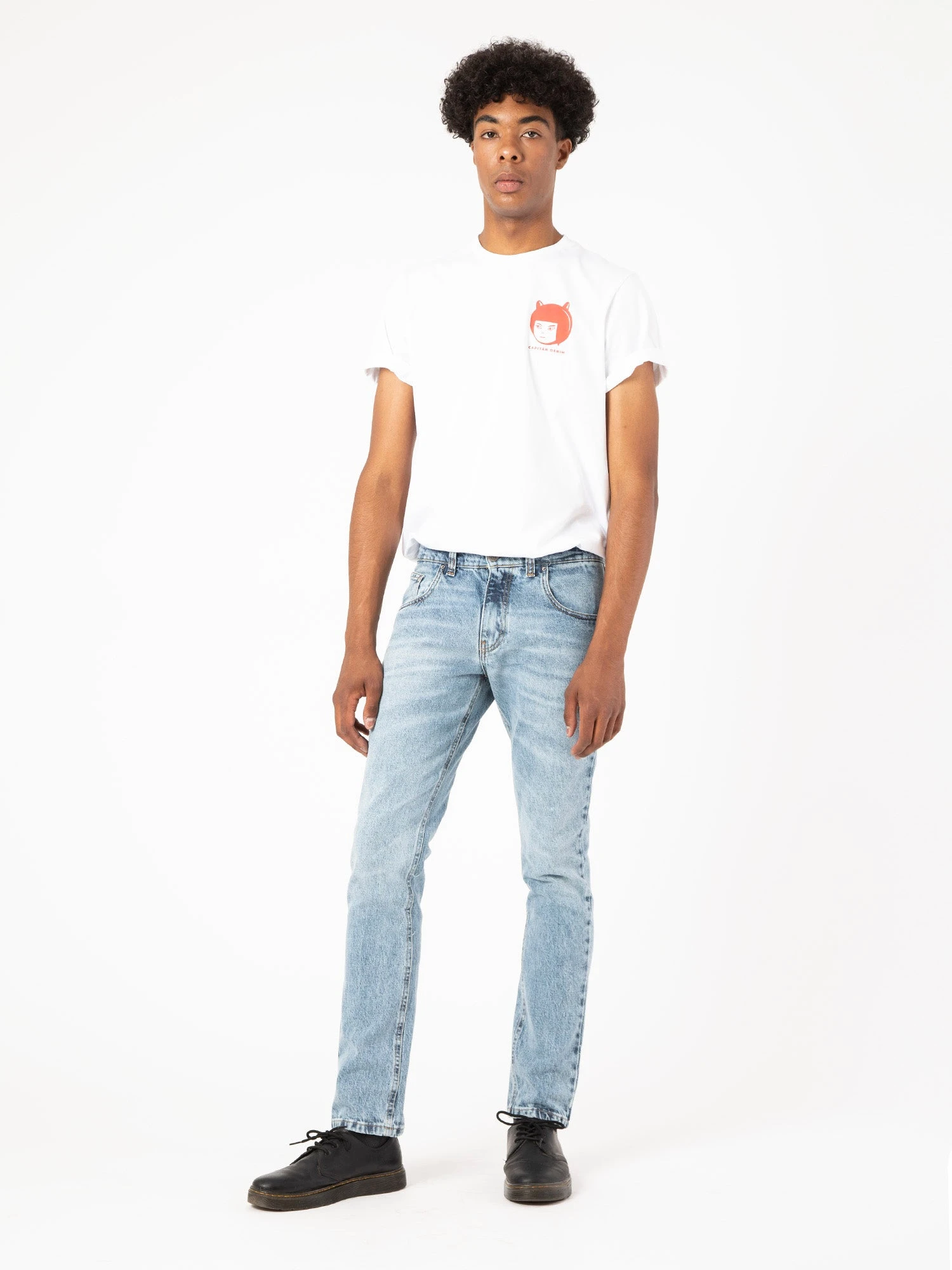 PANTALONES VAQUEROS SLIM DE HOMBRE FLAMINGO LIGHT BLUE 4 PANTALONES VAQUEROS SLIM DE HOMBRE FLAMINGO LIGHT BLUE - Imagen 2