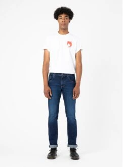 PANTALONES VAQUEROS SLIM DE HOMBRE FLAMINGO DARK BLUE 13 PANTALONES VAQUEROS SLIM DE HOMBRE FLAMINGO DARK BLUE -Capitan Denim jeans vaqueros de hombre tapered relaxed hechos en espana sostenibles 67c33dd5 e43b 44a8 a0b4 b01e764fb468