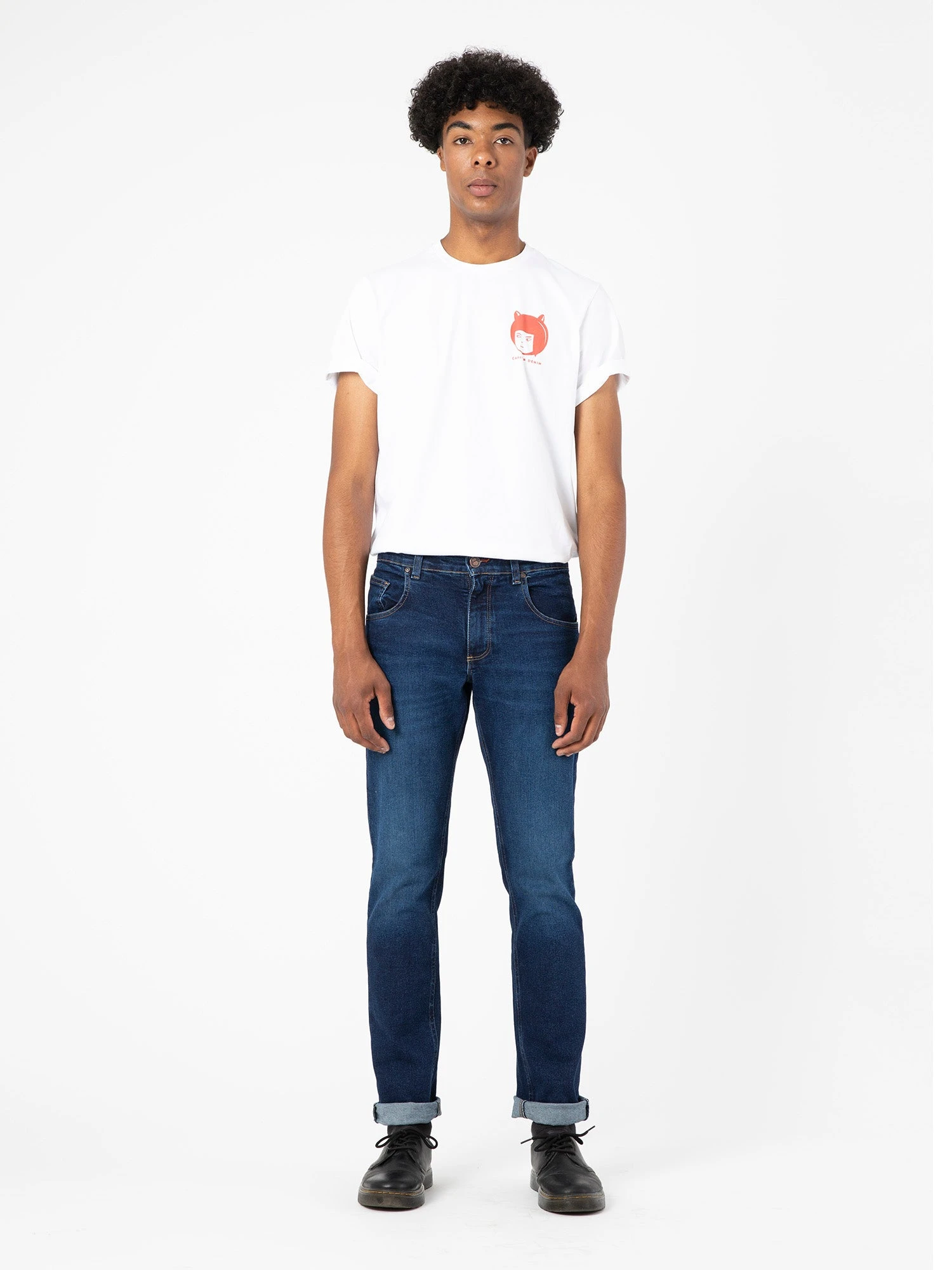 PANTALONES VAQUEROS SLIM DE HOMBRE FLAMINGO DARK BLUE 7 PANTALONES VAQUEROS SLIM DE HOMBRE FLAMINGO DARK BLUE - Imagen 5