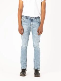 PANTALONES VAQUEROS SLIM DE HOMBRE FLAMINGO LIGHT BLUE