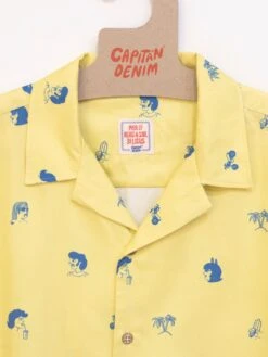 CAMISA CALYPSO YELLOW SUMMER -Capitan Denim motoristas2copia