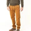 PANTALONES JOGGER DE HOMBRE LOMAS CAMEL 1 PANTALONES JOGGER DE HOMBRE LOMAS CAMEL -Capitan Denim pantalon chino marron hecho en espana de hombre comodo sostenible