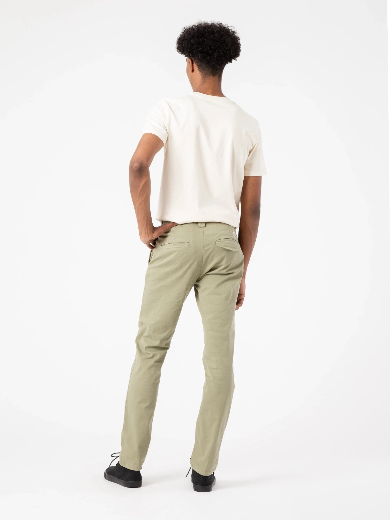 PANTALONES CHINOS DE HOMBRE LOMAS LIGHT GREEN 6 PANTALONES CHINOS DE HOMBRE LOMAS LIGHT GREEN - Imagen 4